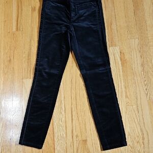 Women's Black Velvet Pants